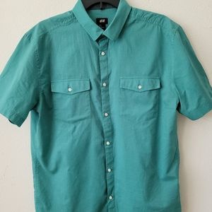 ❤️ H&M Men's Button-Down Shirt Size Large ❤️3 for $18